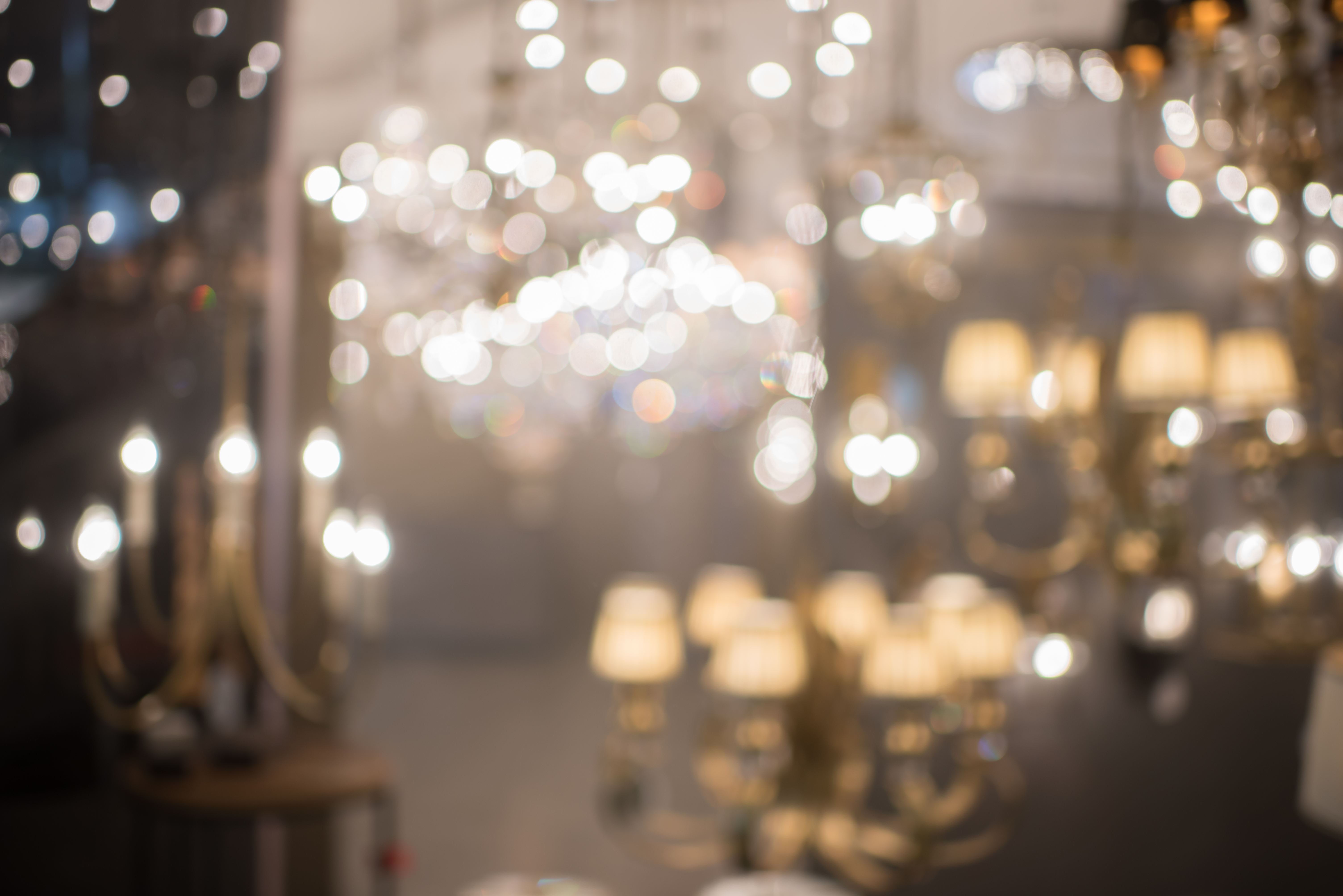 Lighting showroom display
